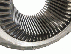 高壓籠型電動機(jī)鑄鋁轉(zhuǎn)西瑪牌子籠條斷裂的改銅修復(fù)。